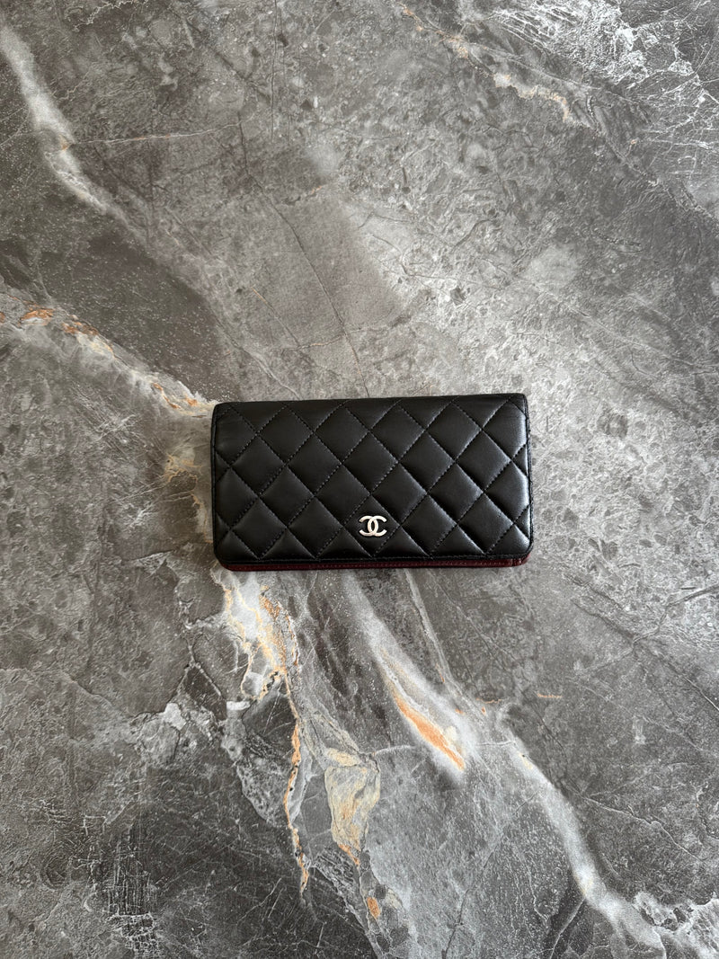 SERIES 15 CHANEL CLASSIC LONG WALLET LAMBSKIN