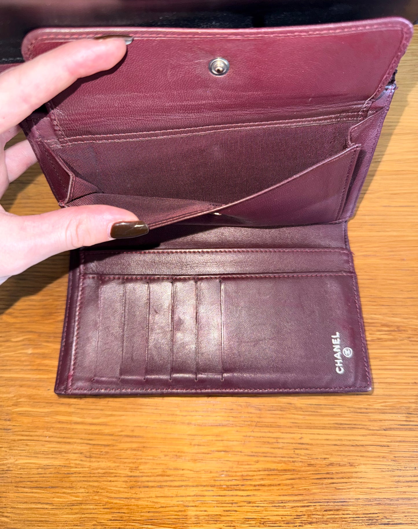 CHANEL LONG WALLET SERIES 14