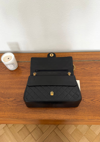 CHANEL CLASSIC DOUBLE FLAP BAG MEDIUM 24K GOLD