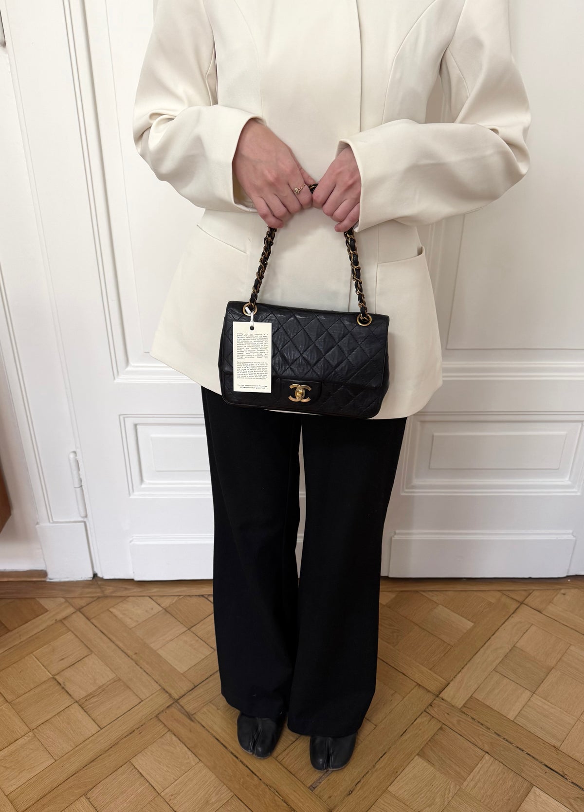 Chanel Jujin Plaza Matelassé Double Flap Bag Lambskin 24K Gold HW