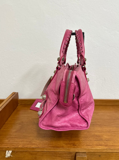 BALENCIAGA CITY BAG PINK