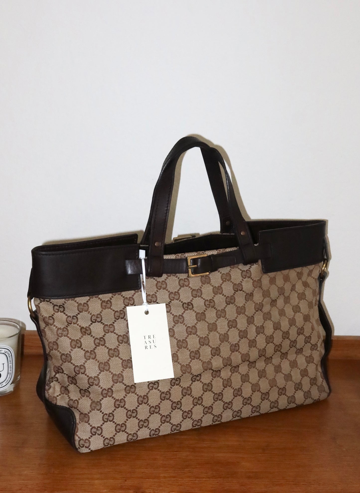 GUCCI GG BELT TOTE BAG