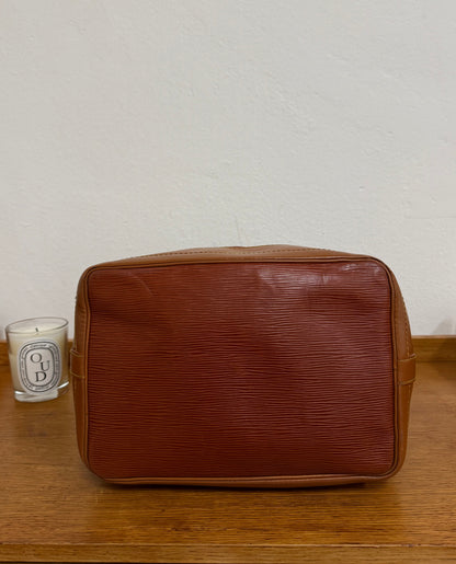 LV PETIT EPI NOÉ BROWN BUCKET BAG