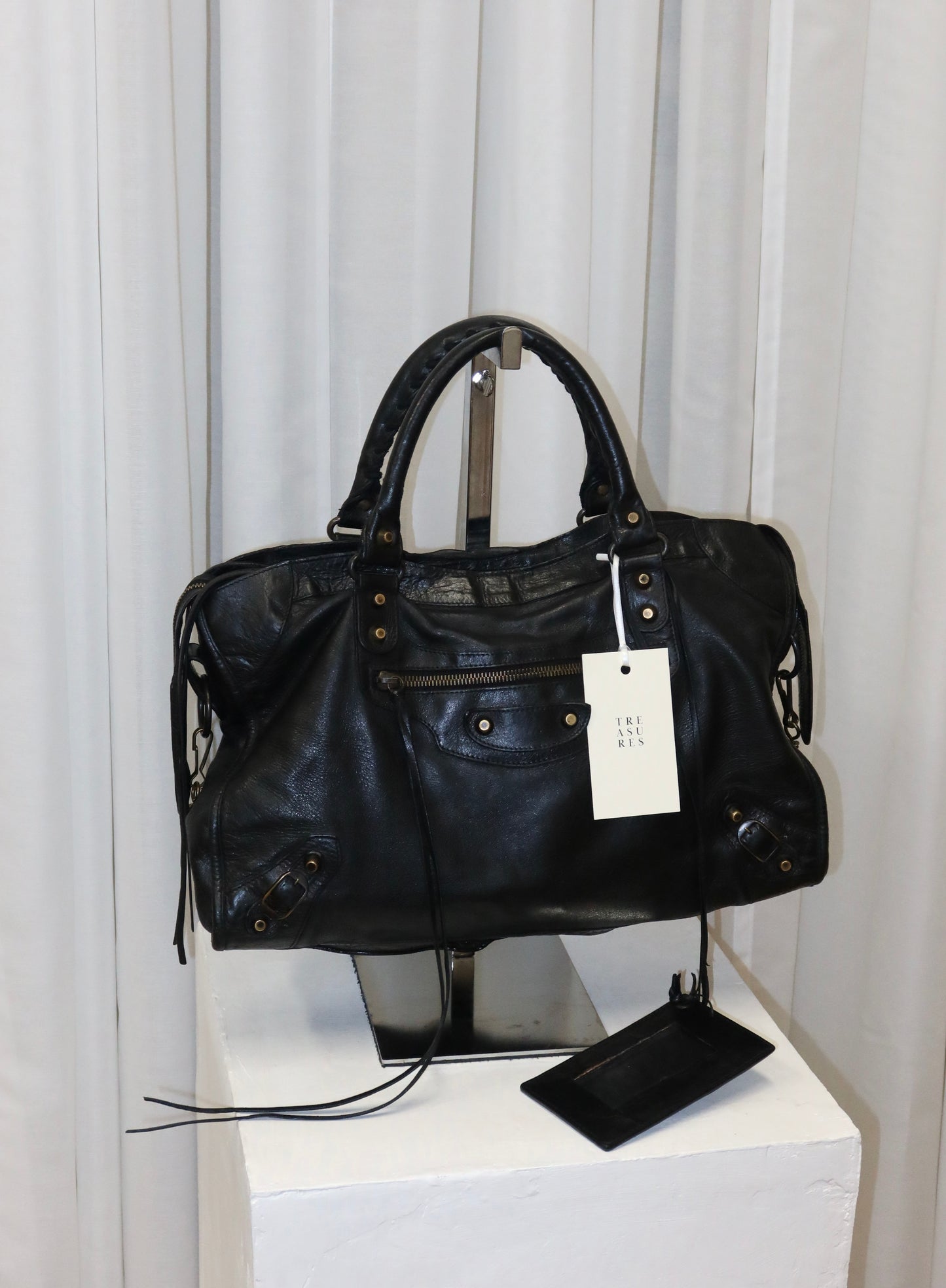 BALENCIAGA CITY BAG BLACK