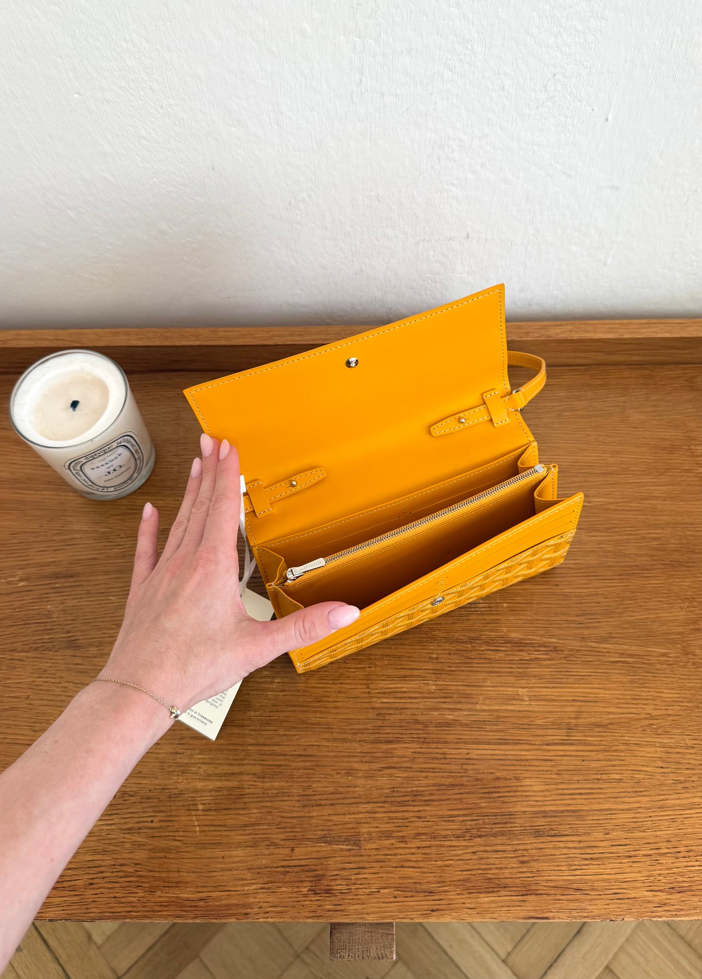 GOYARD VARENNE SHOULDER BAG YELLOW