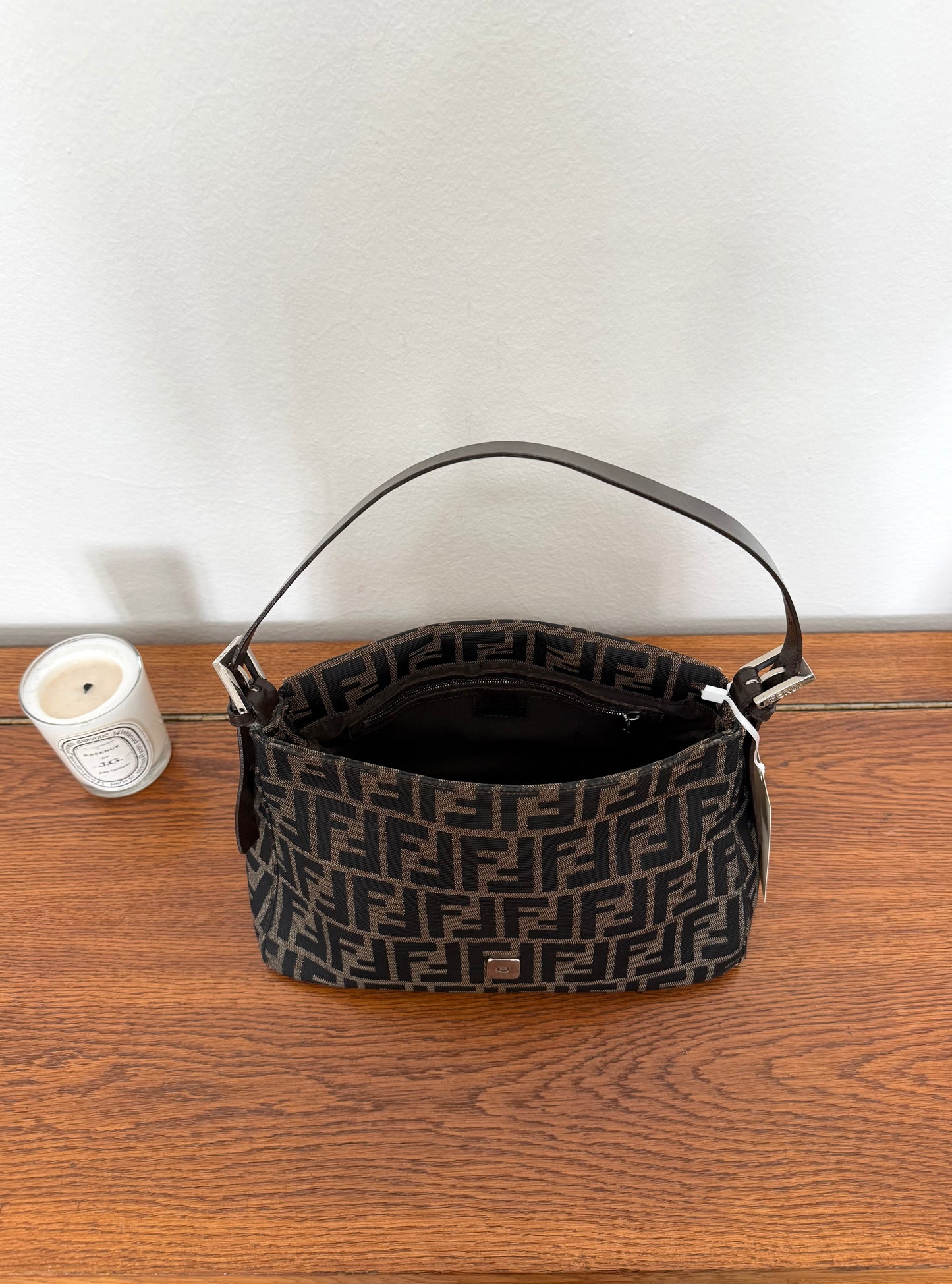 FENDI ZUCCA MAMMA BAGUETTE BAG