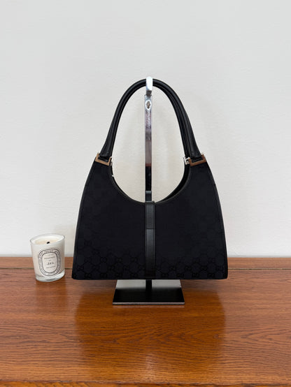 Gucci Jackie GG Monogram Bag Black