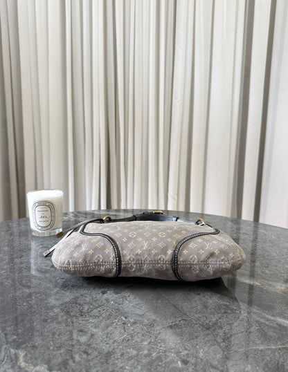 LOUIS VUITTON MONOGRAM MINI MANON SHOULDER BAG GREY