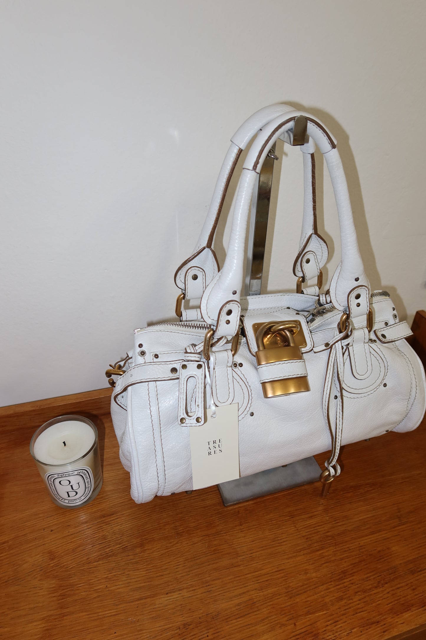 CHLOÉ PADDINGTON WHITE