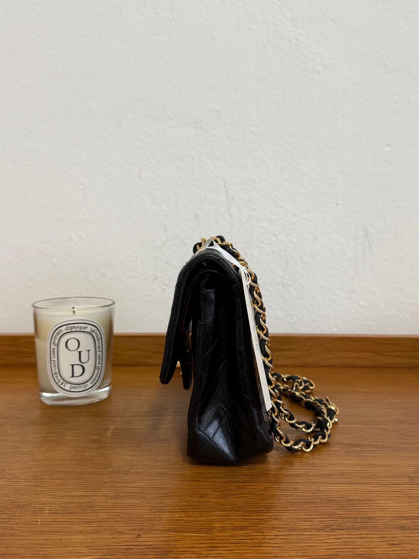 CHANEL CLASSIC DOUBLE FLAP BAG MEDIUM 24K GOLD