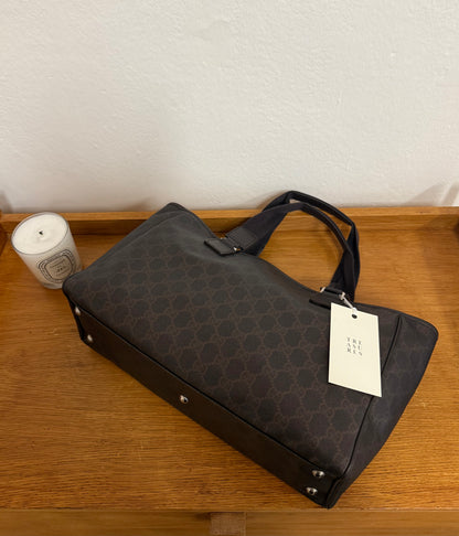 GUCCI GG MONOGRAM SHOPPER TOTE BAG
