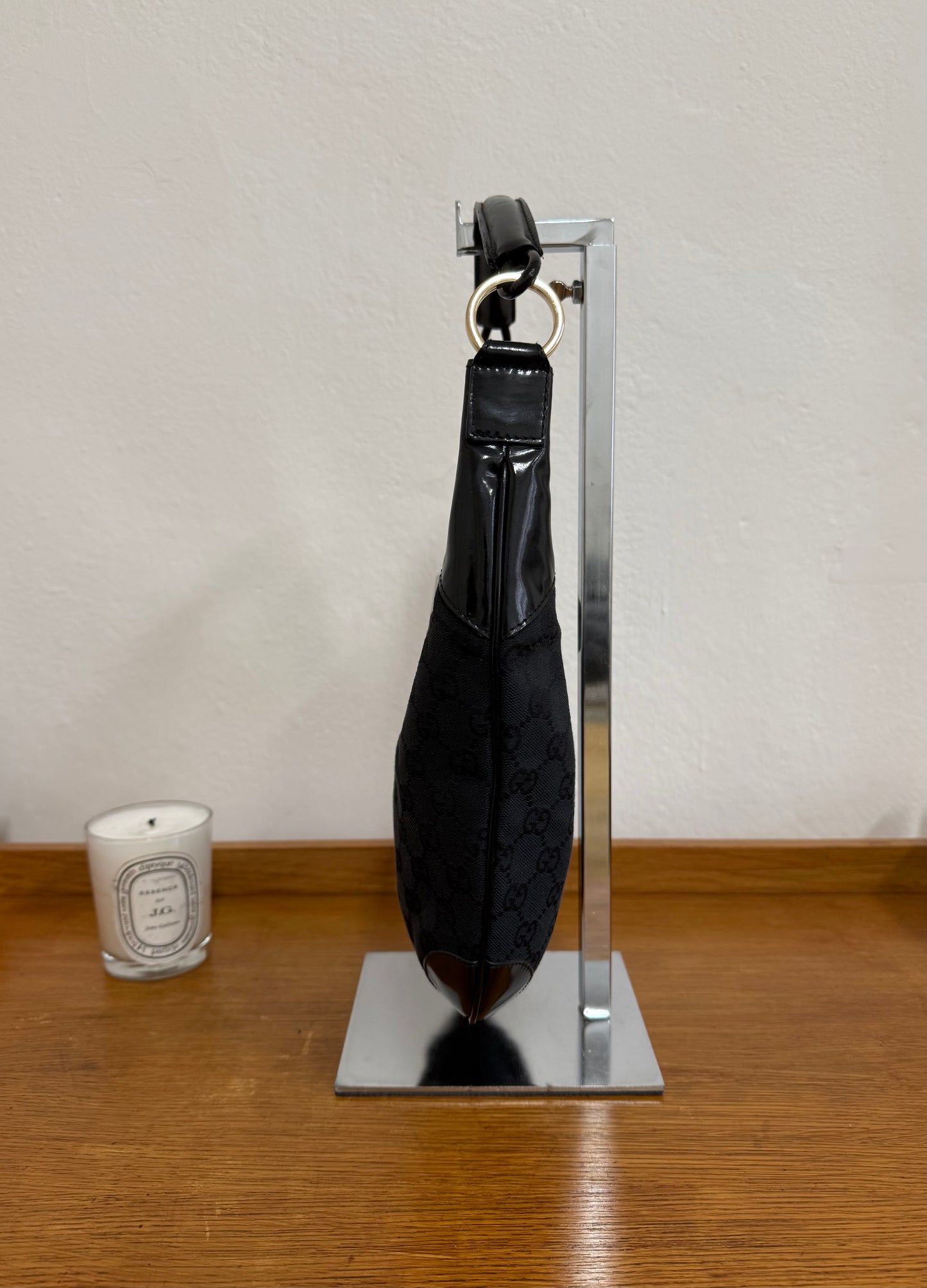 GUCCI GG MONOGRAM HALF MOON BAG