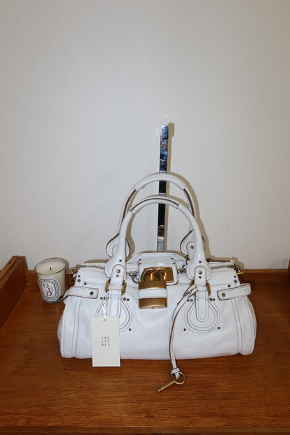 CHLOÉ PADDINGTON WHITE