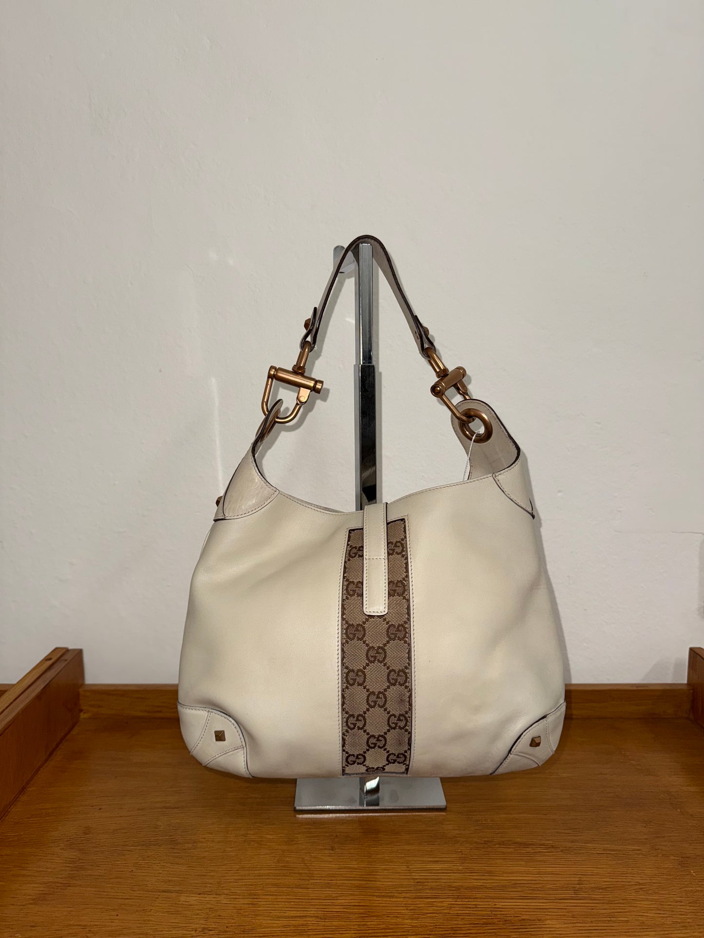 GUCCI JACKIE 1961 MONOGRAM BEIGE
