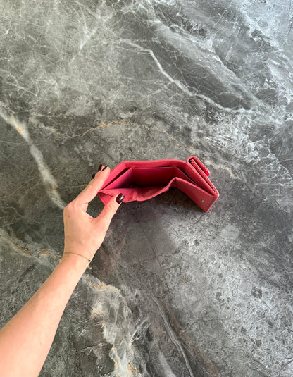 Chanel Mini Wallet Lambskin Pink
