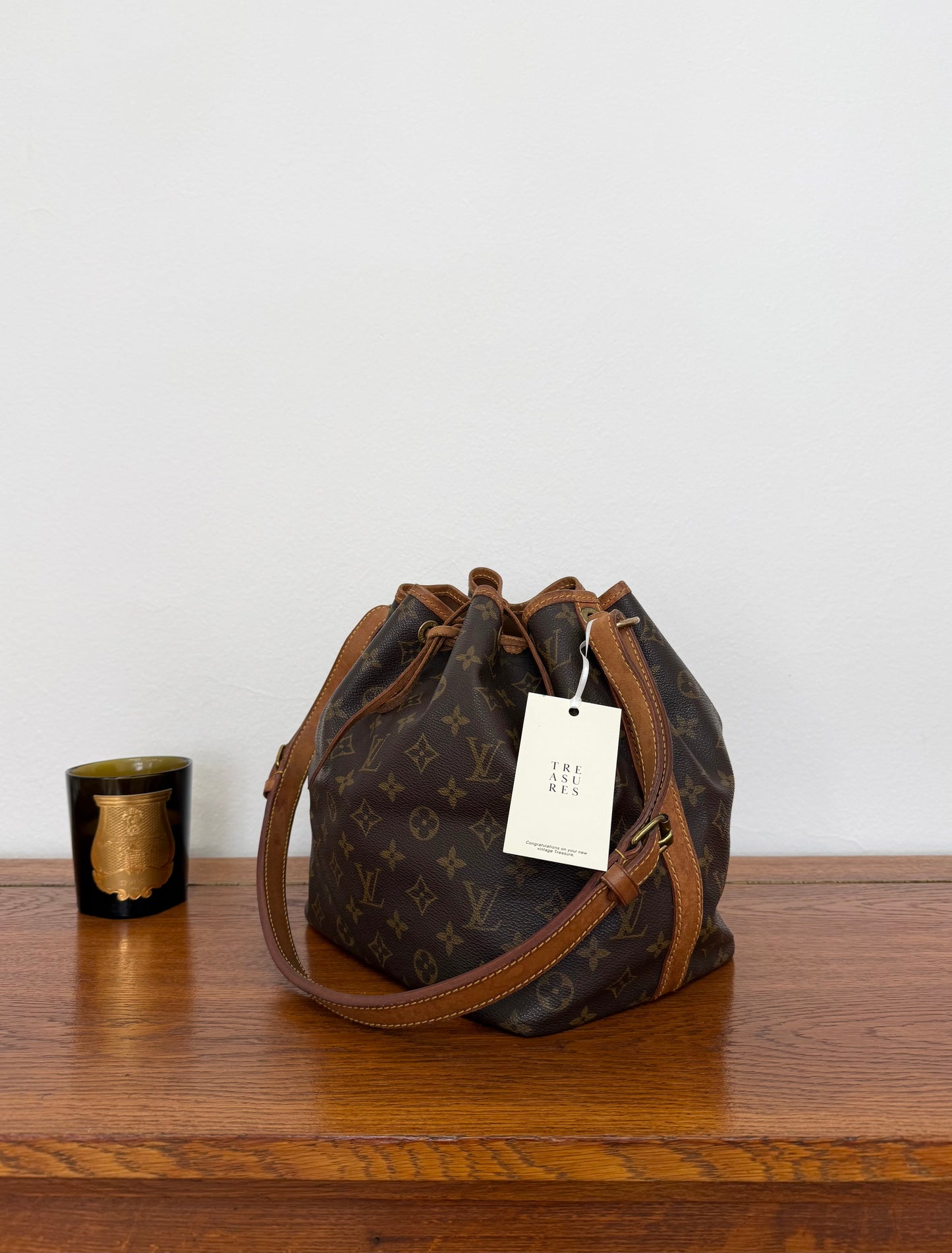 LV PETIT NOÉ MONOGRAM BUCKET BAG