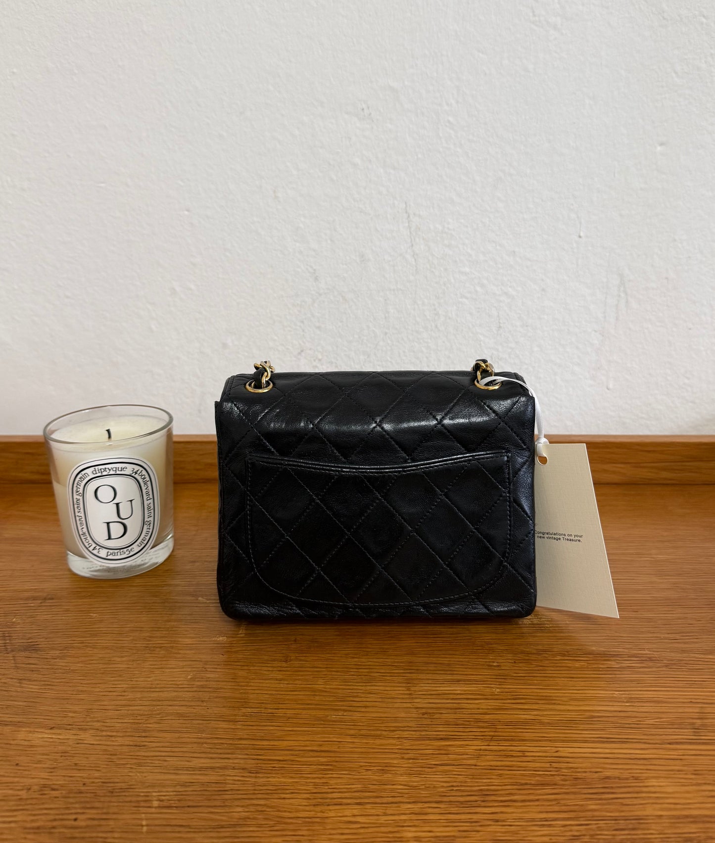 CHANEL CLASSIC SINGLE FLAP BAG TWIST LOCK 24K GOLD