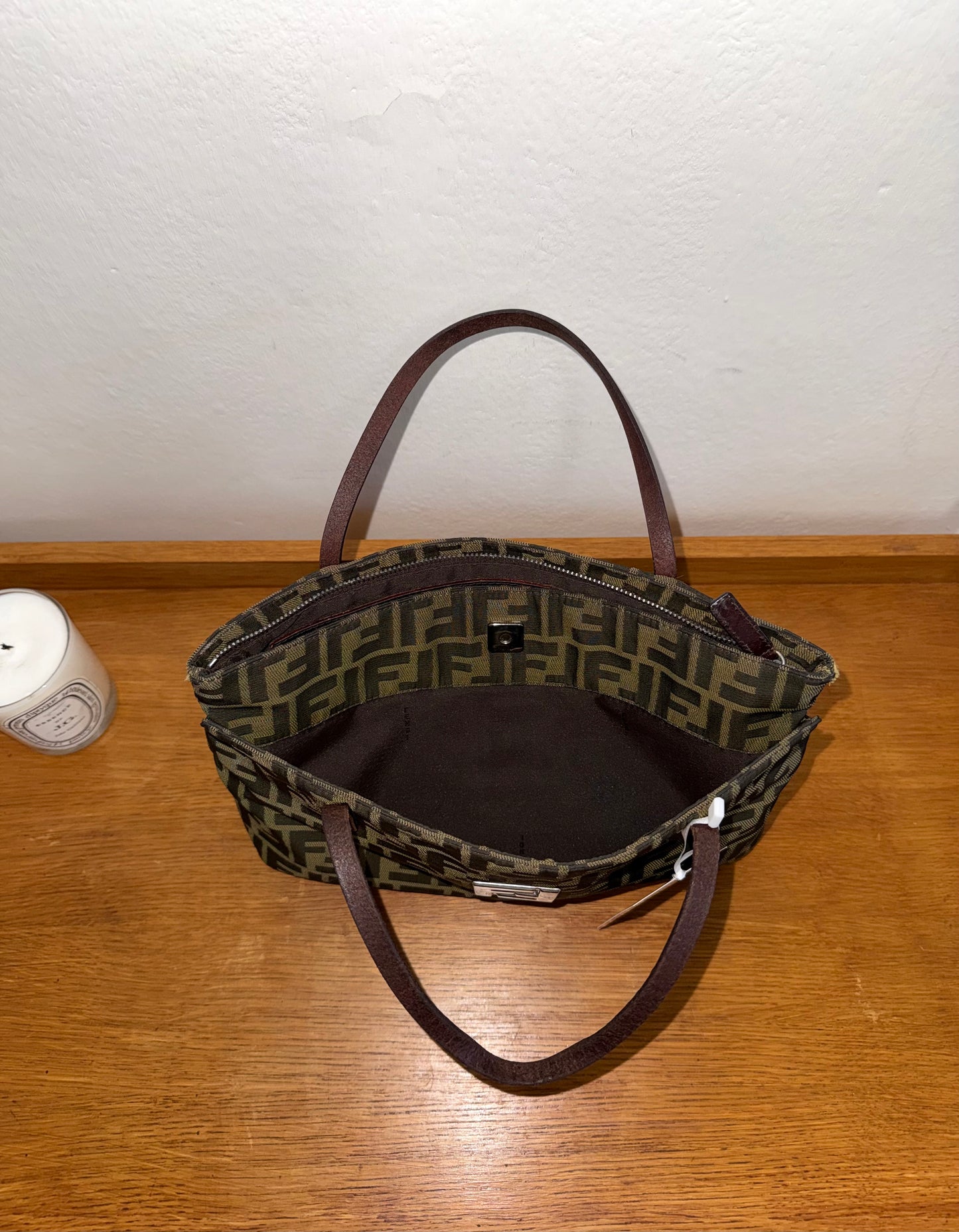 FENDI ZUCCA TOTE HANDBAG