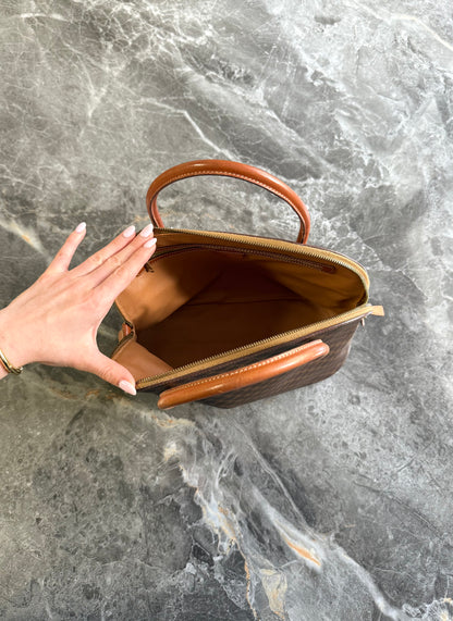 CELINE MACADAM TOP HANDLE BAG