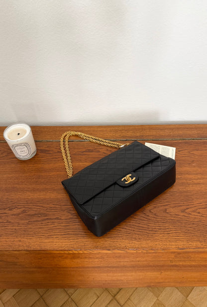 CHANEL CLASSIC DOUBLE FLAP BAG MEDIUM 24K GOLD