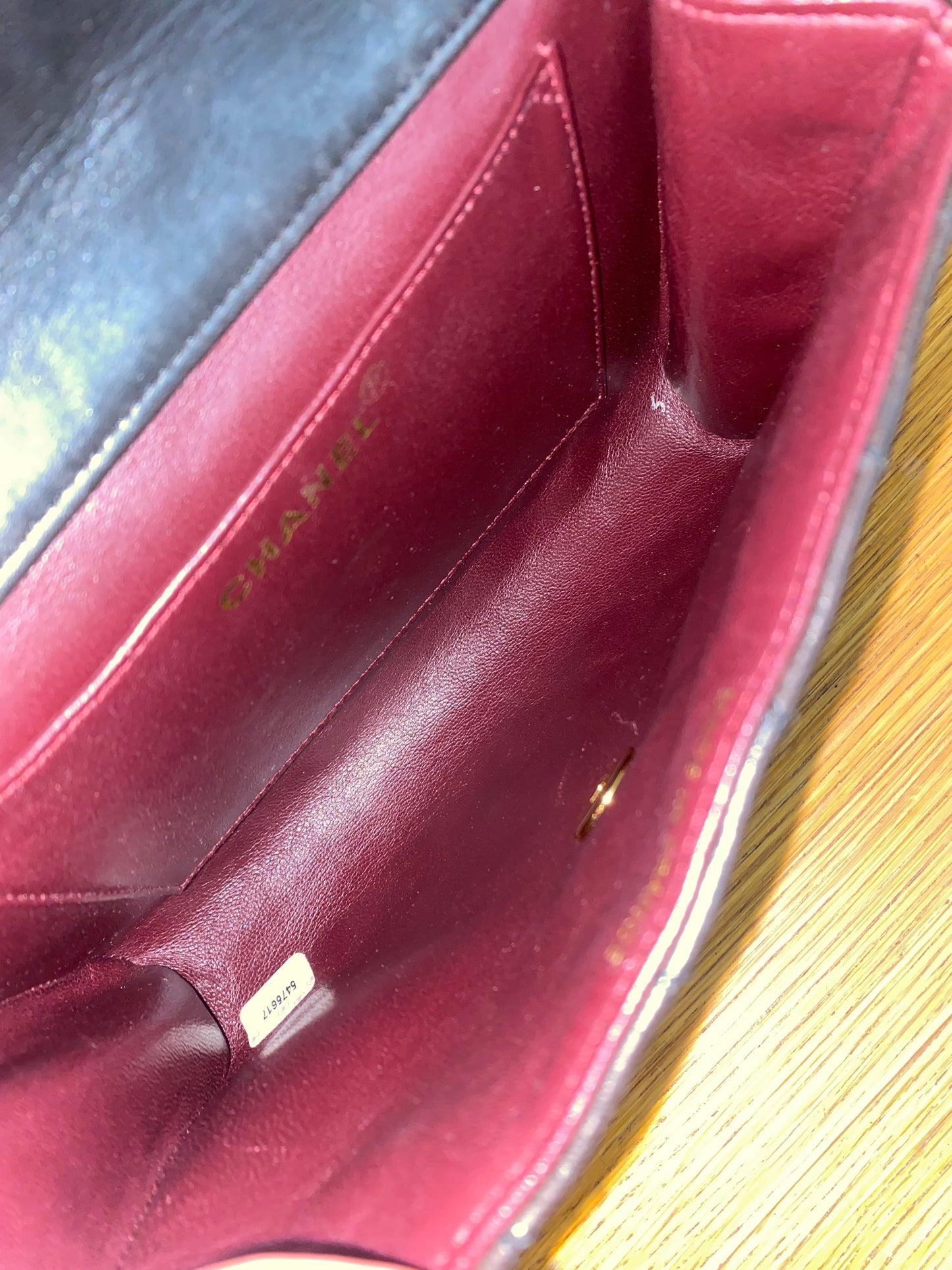 CHANEL TOP HANDLE FLAP TWIST LOCK