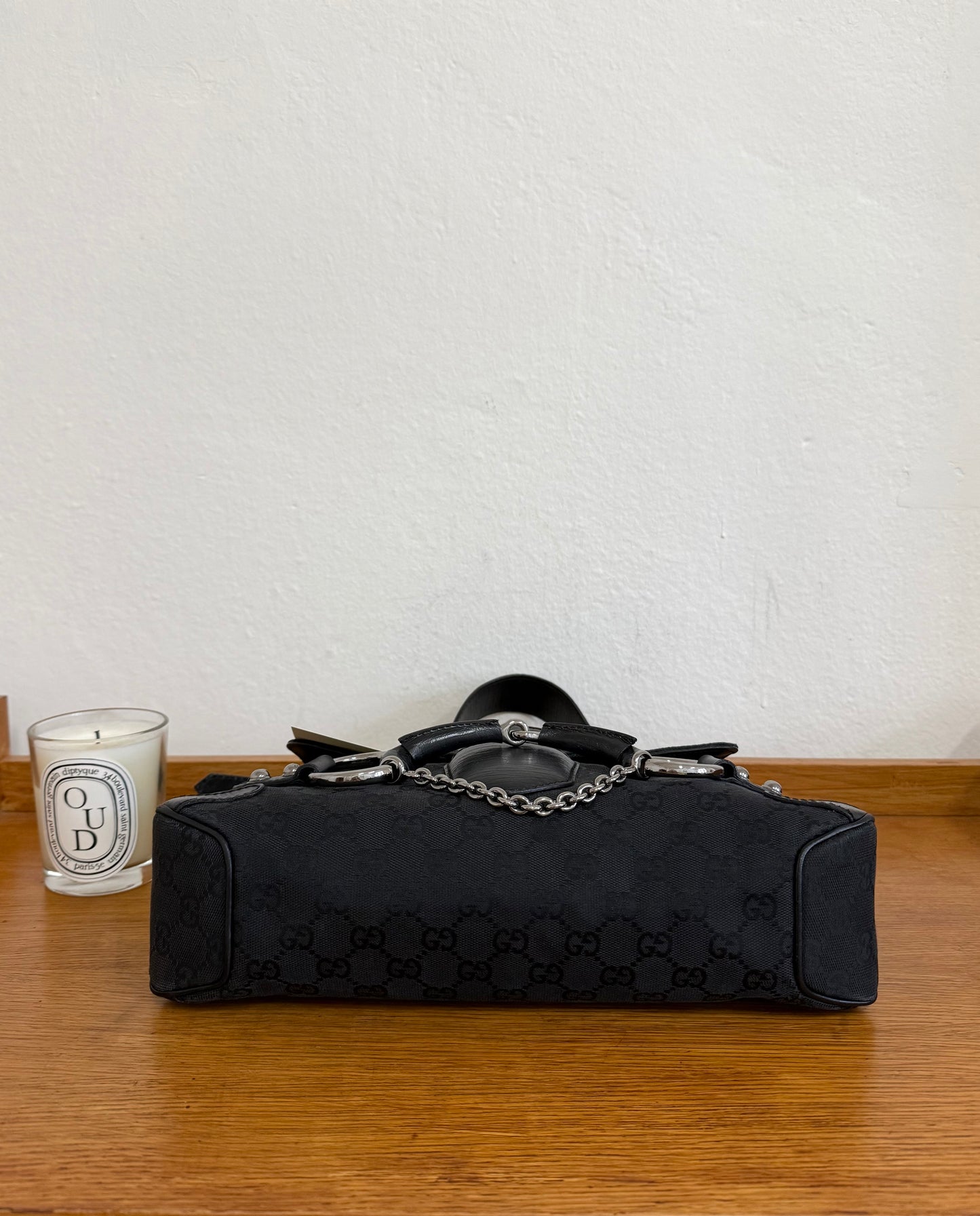 GUCCI HORSEBIT SHOULDER BAG GG