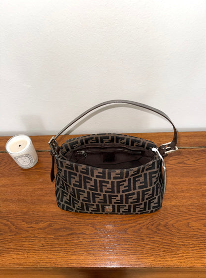 FENDI ZUCCA MAMMA BAGUETTE BAG