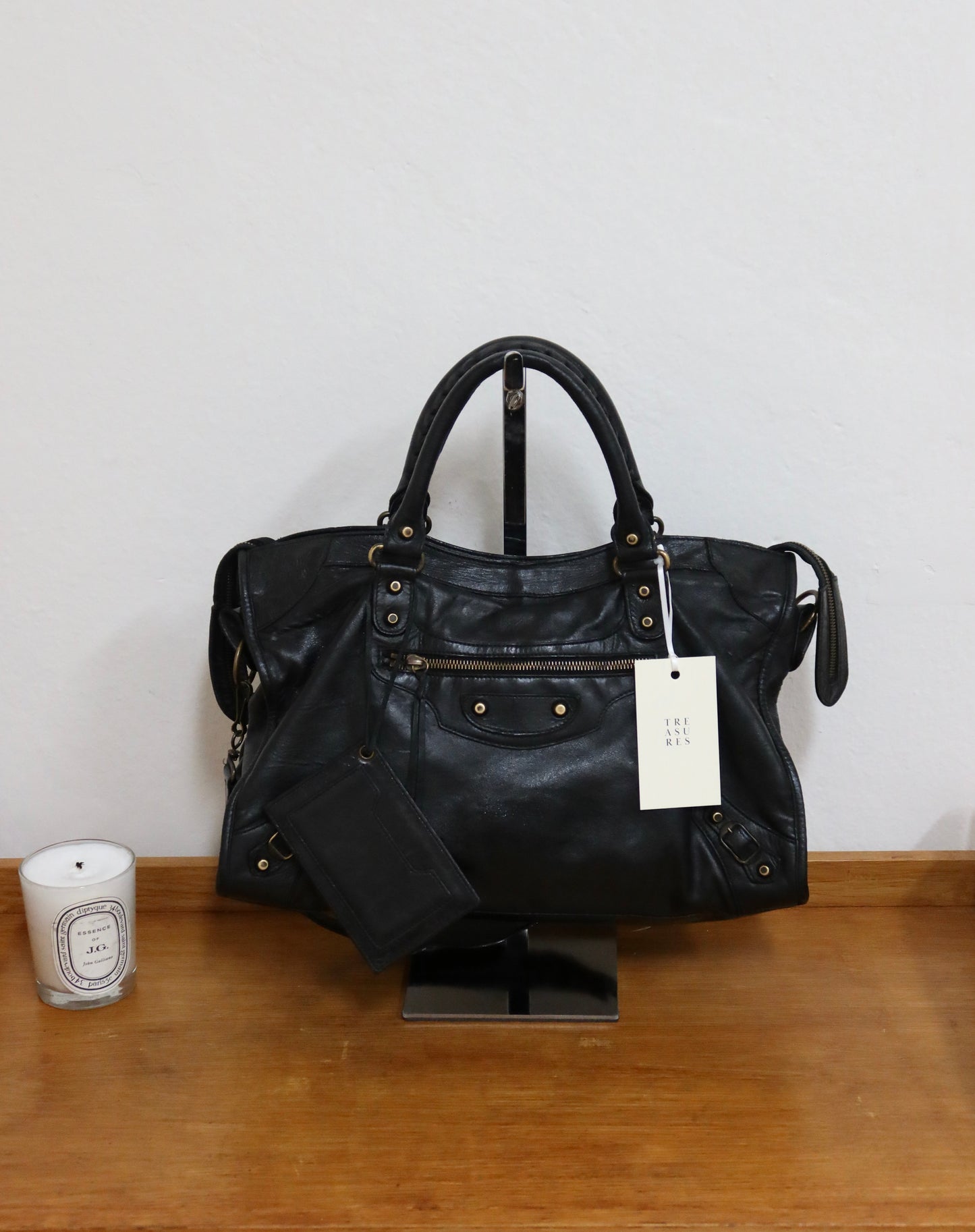 BALENCIAGA CITY BAG BLACK