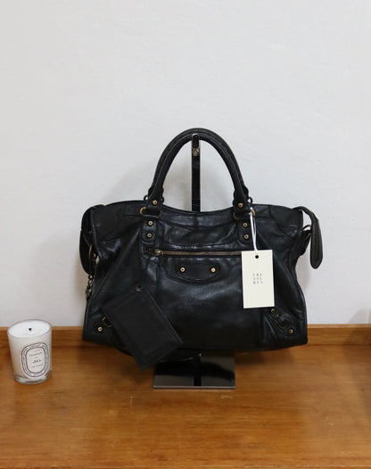 BALENCIAGA CITY BAG BLACK
