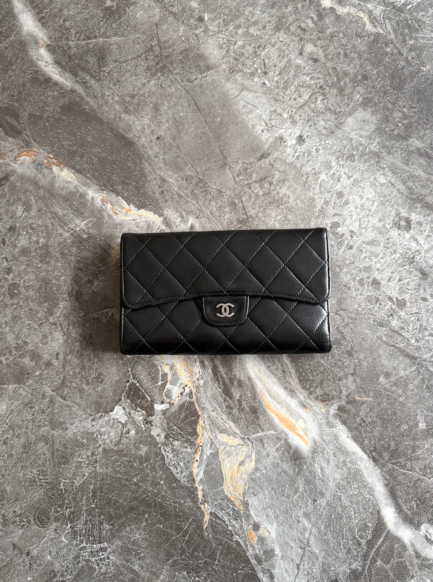 CHANEL TIMELESS CLASSIC WALLET LAMBSKIN SERIES 11