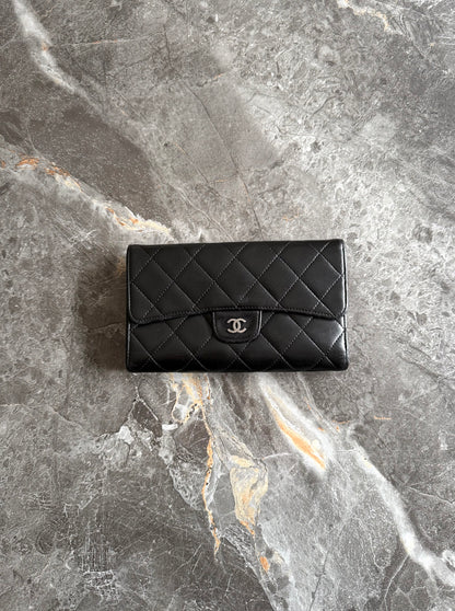 CHANEL TIMELESS CLASSIC WALLET LAMBSKIN SERIES 11