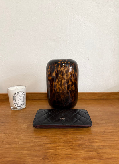 SERIES 14 CHANEL CLASSIC LONG WALLET LAMBSKIN BLACK