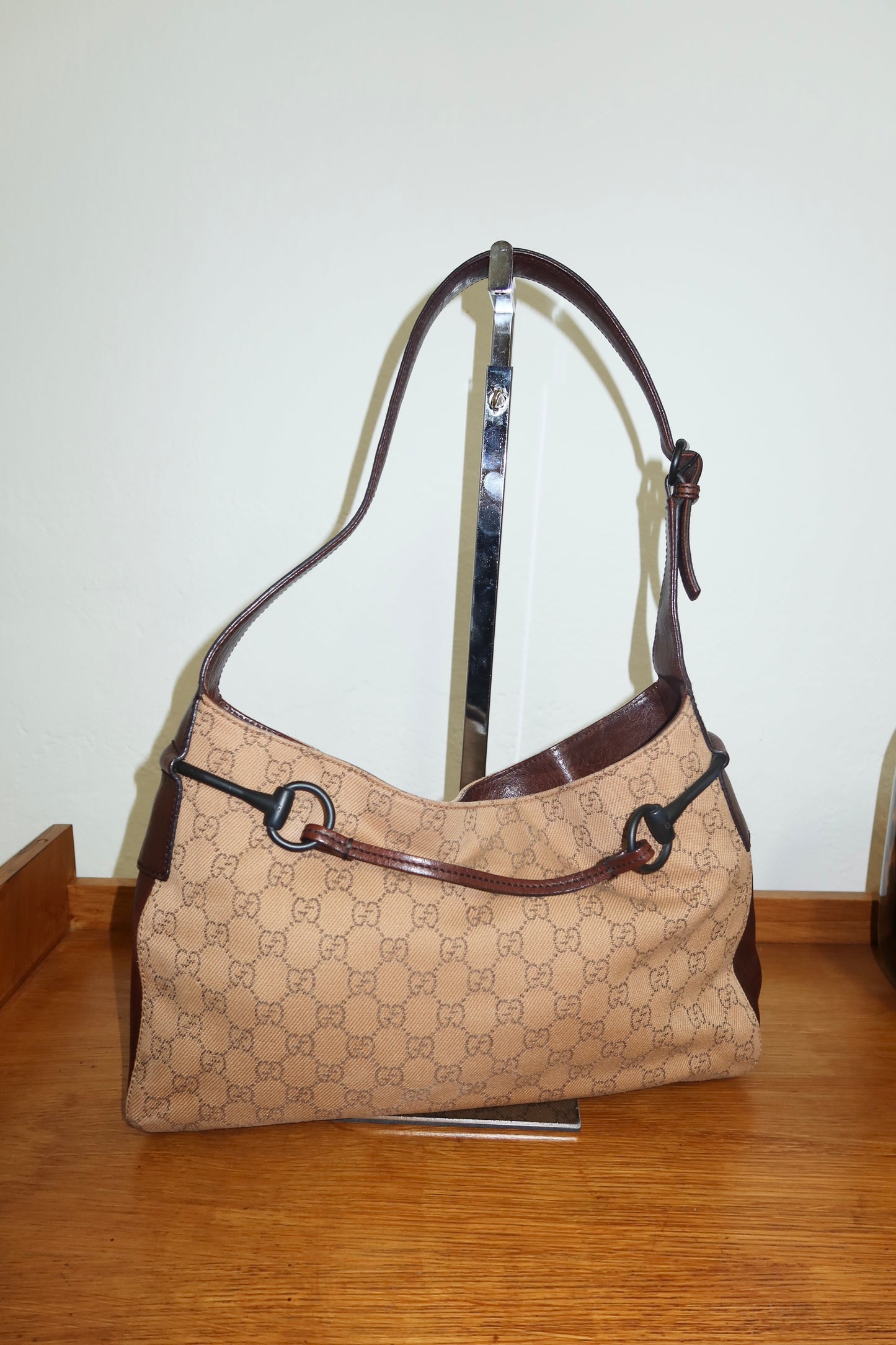 GUCCI HORSEBIT GG SHOULDER BAG