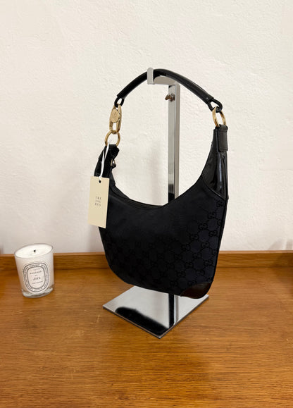 GUCCI GG MONOGRAM HALF MOON BAG