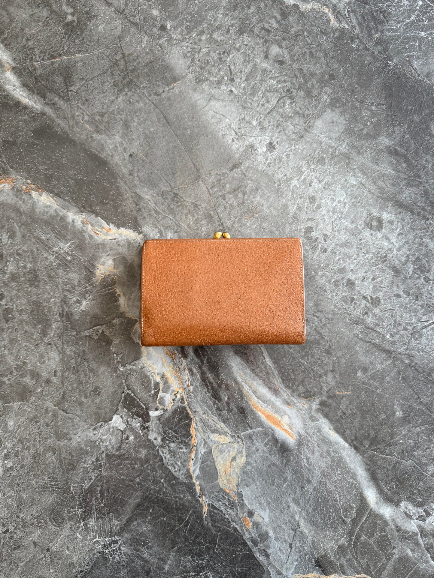 GUCCI HORSEBIT LEATHER WALLET BROWN