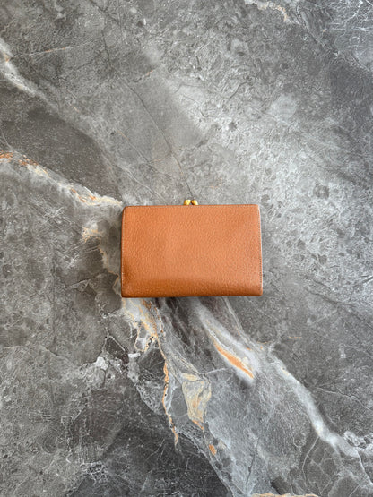 GUCCI HORSEBIT LEATHER WALLET BROWN