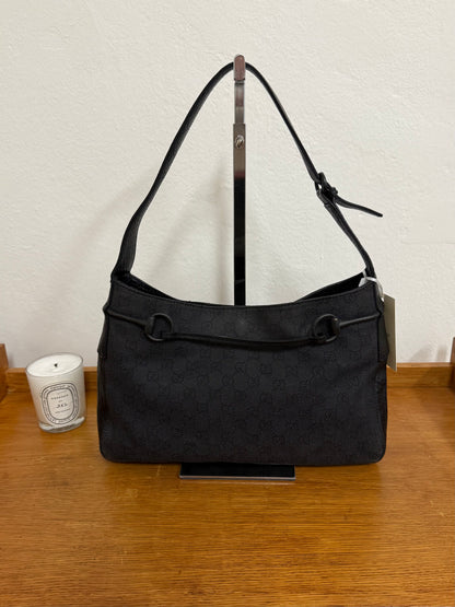 GUCCI GG MONOGRAM HORSEBIT SHOULDER BAG