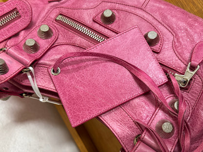 BALENCIAGA CITY BAG PINK