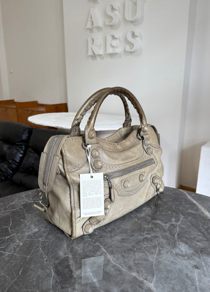 BALENCIAGA CITY BAG ECRU