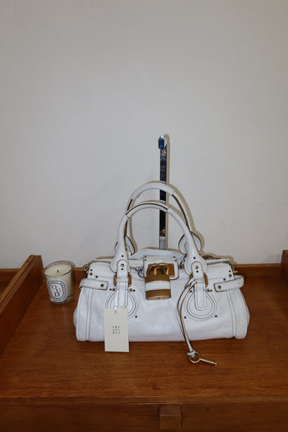 CHLOÉ PADDINGTON WHITE