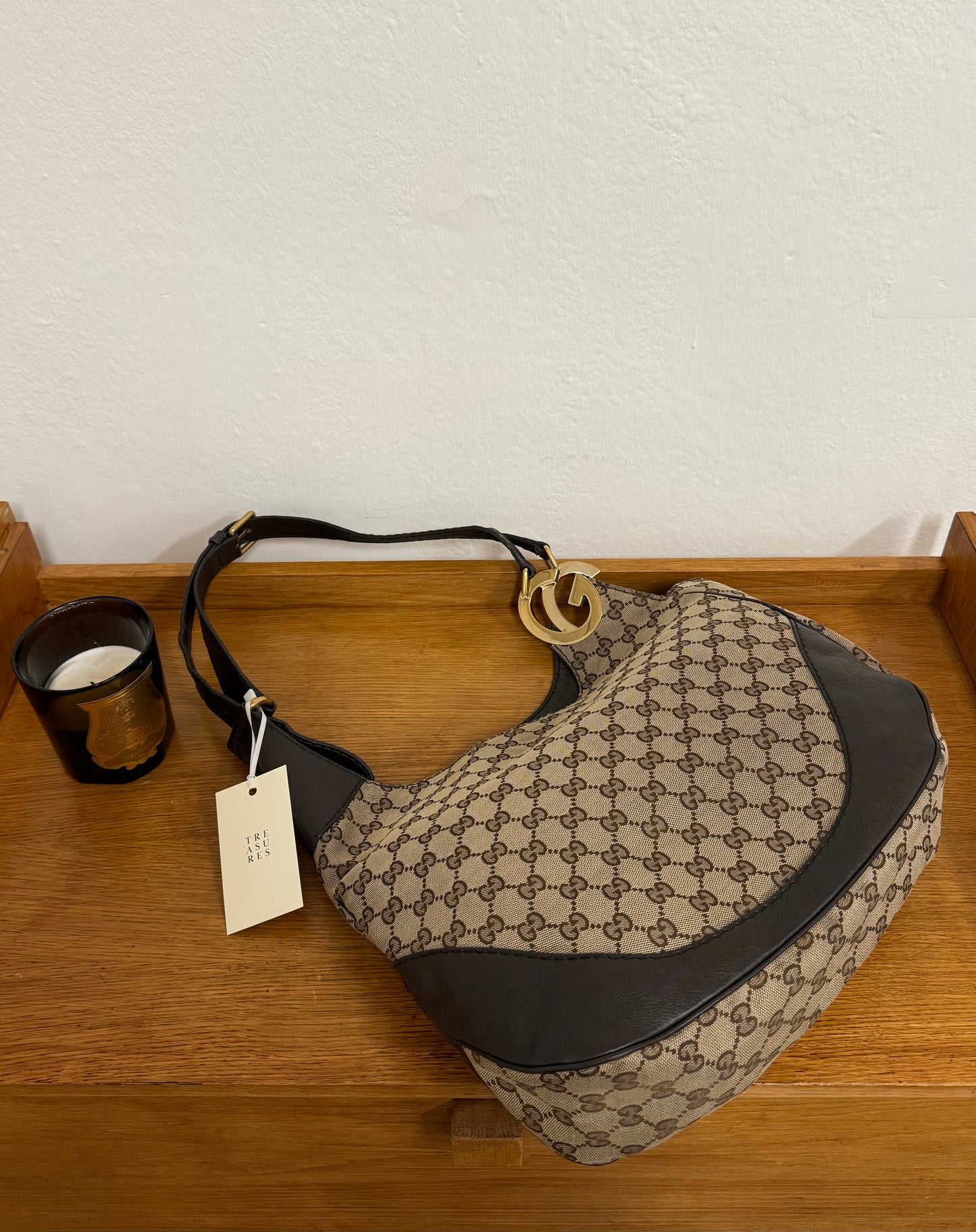 GUCCI GG MONOGRAM HOBO BAG
