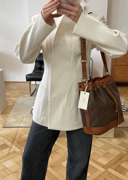CELINE MACADAM BUCKET BAG & POUCH