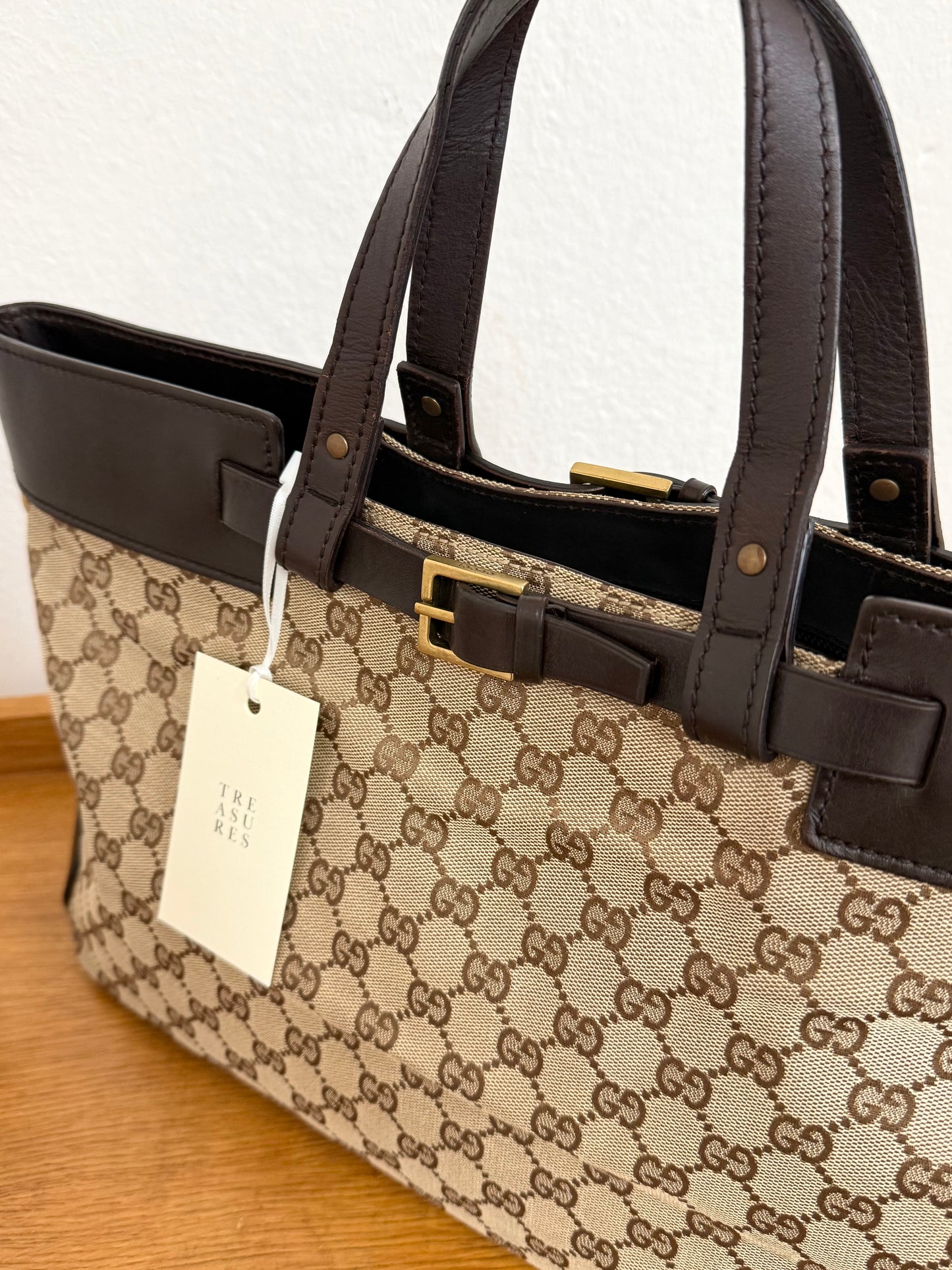 GUCCI GG BELT TOTE BAG