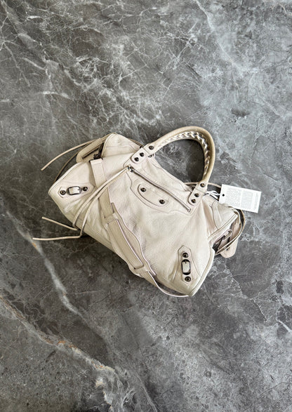 Balenciaga City Bag Cream Brass HW