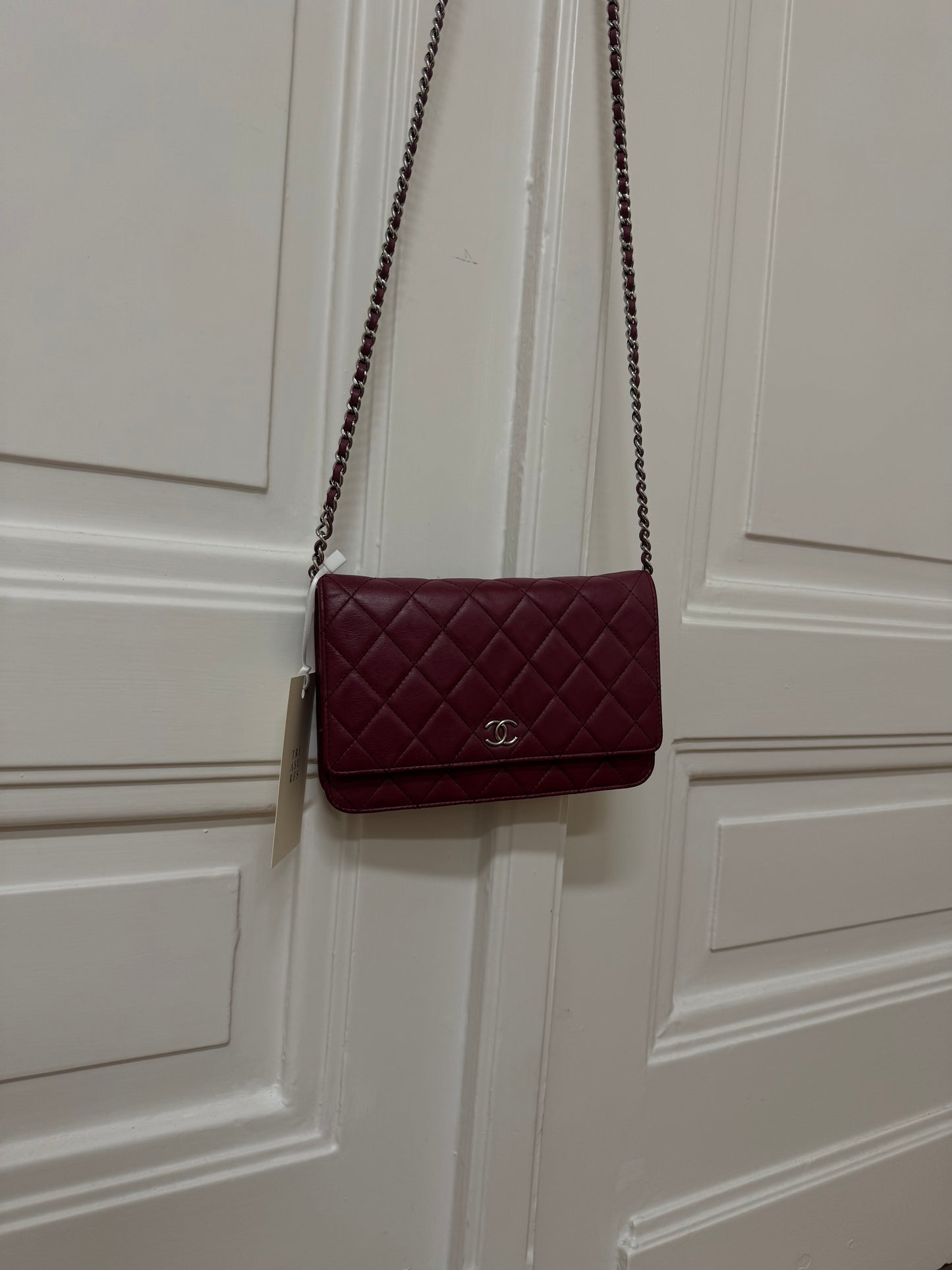 CHANEL LAMBSKIN WOC WINE GRAPE
