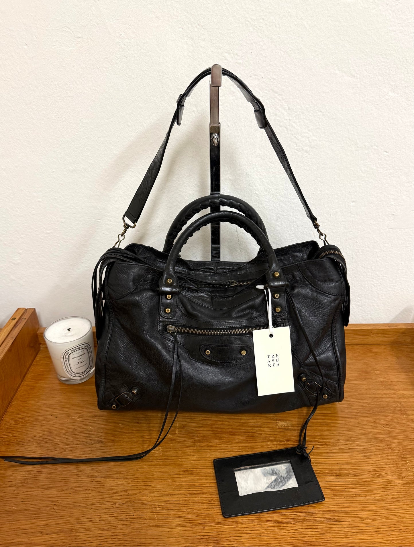 BALENCIAGA CITY BAG BLACK