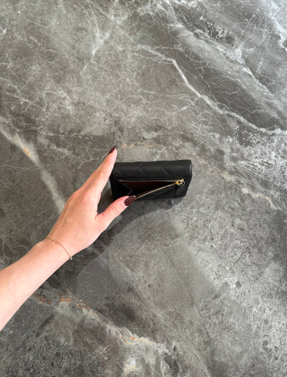 SERIES 24 CHANEL CAVIAR WALLET GOLD HW