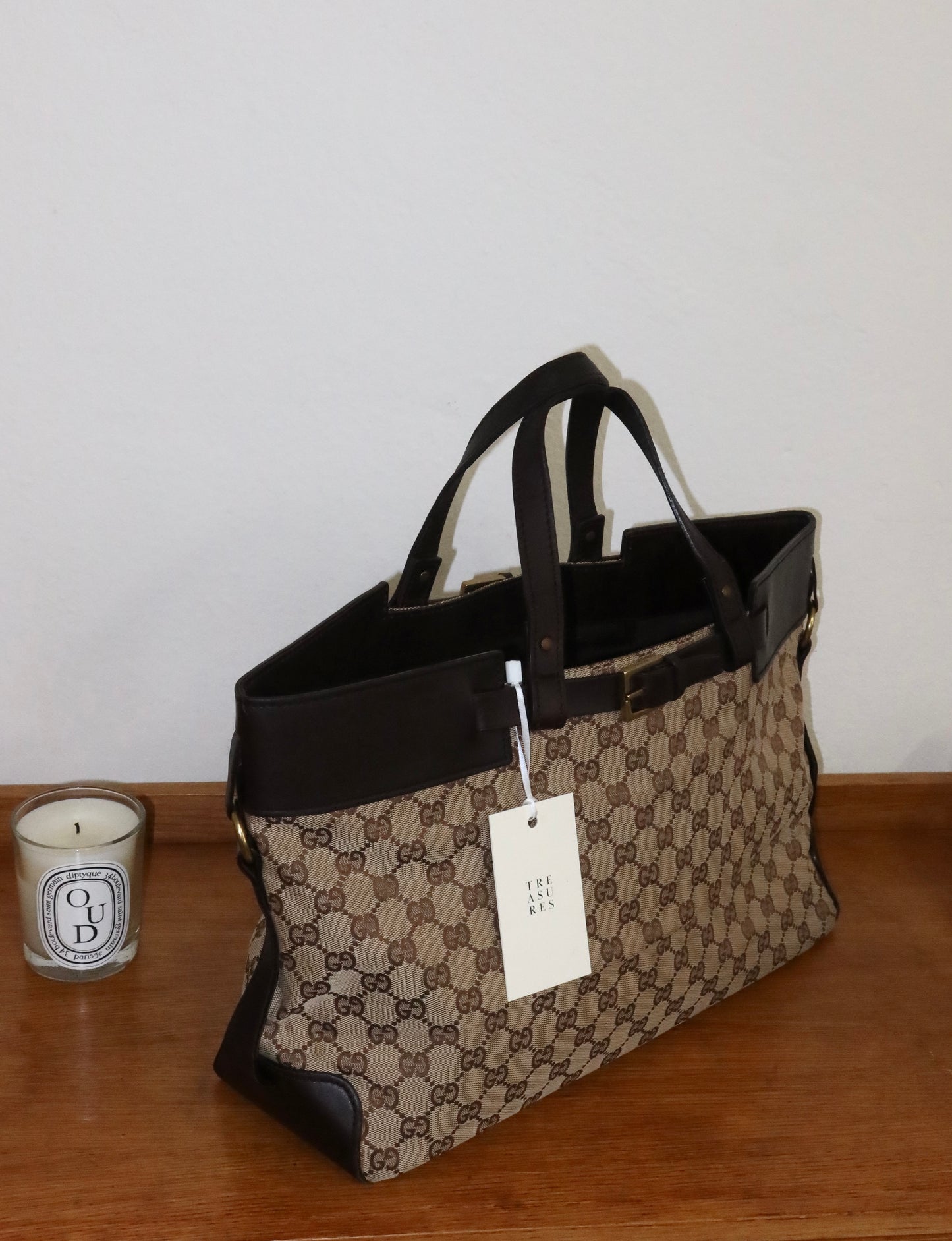 GUCCI GG BELT TOTE BAG