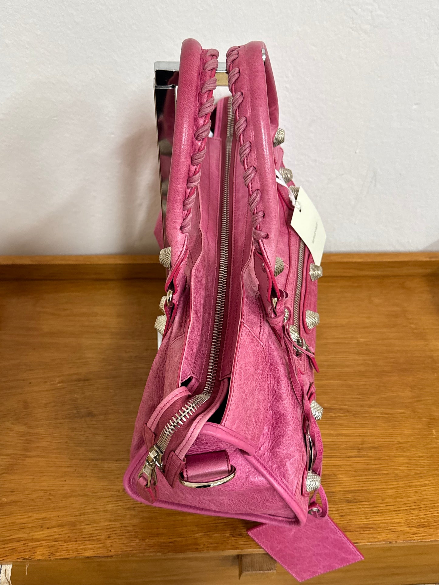 BALENCIAGA CITY BAG PINK