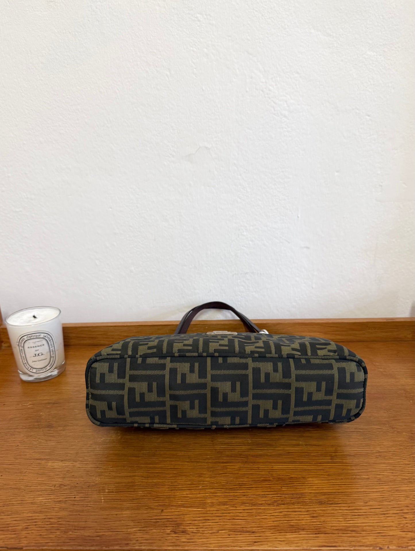 FENDI ZUCCA TOTE HANDBAG